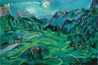 Paysage-des-Dolomites-Leopold-Museum