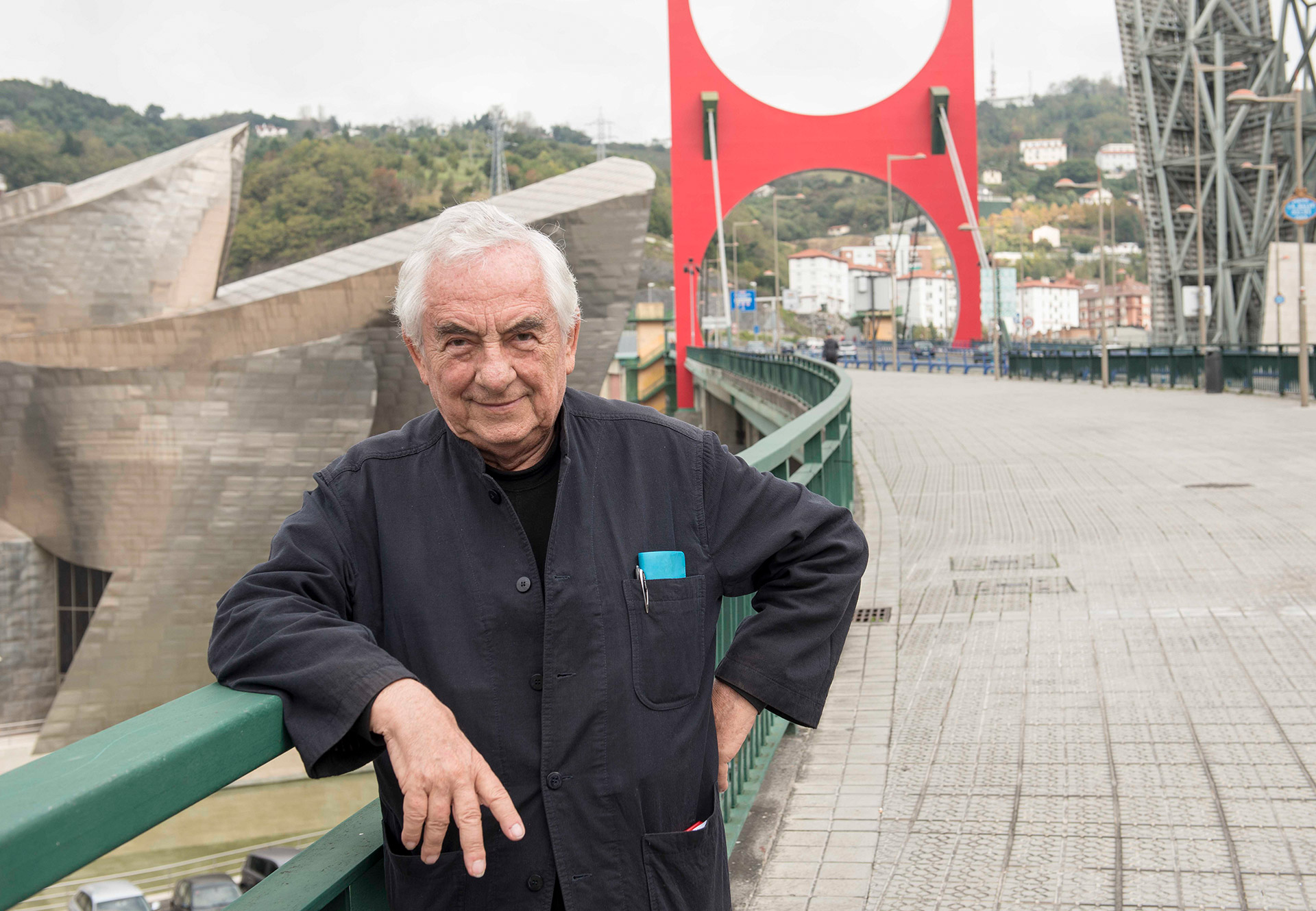 A closer look at Daniel Buren's colorful intervention at the