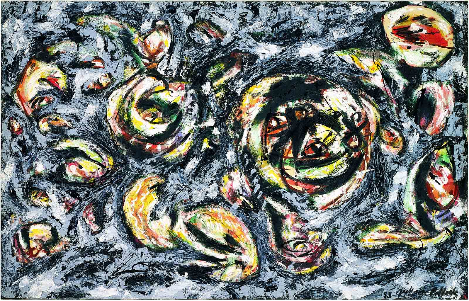 Grisura oceánica | Jackson Pollock | Guggenheim Bilbao Museoa
