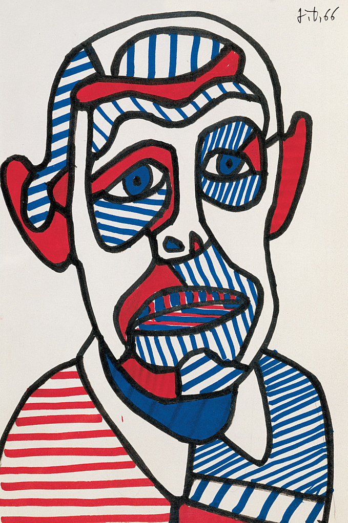 Autorretrato II | Jean Dubuffet | Guggenheim Bilbao Museoa