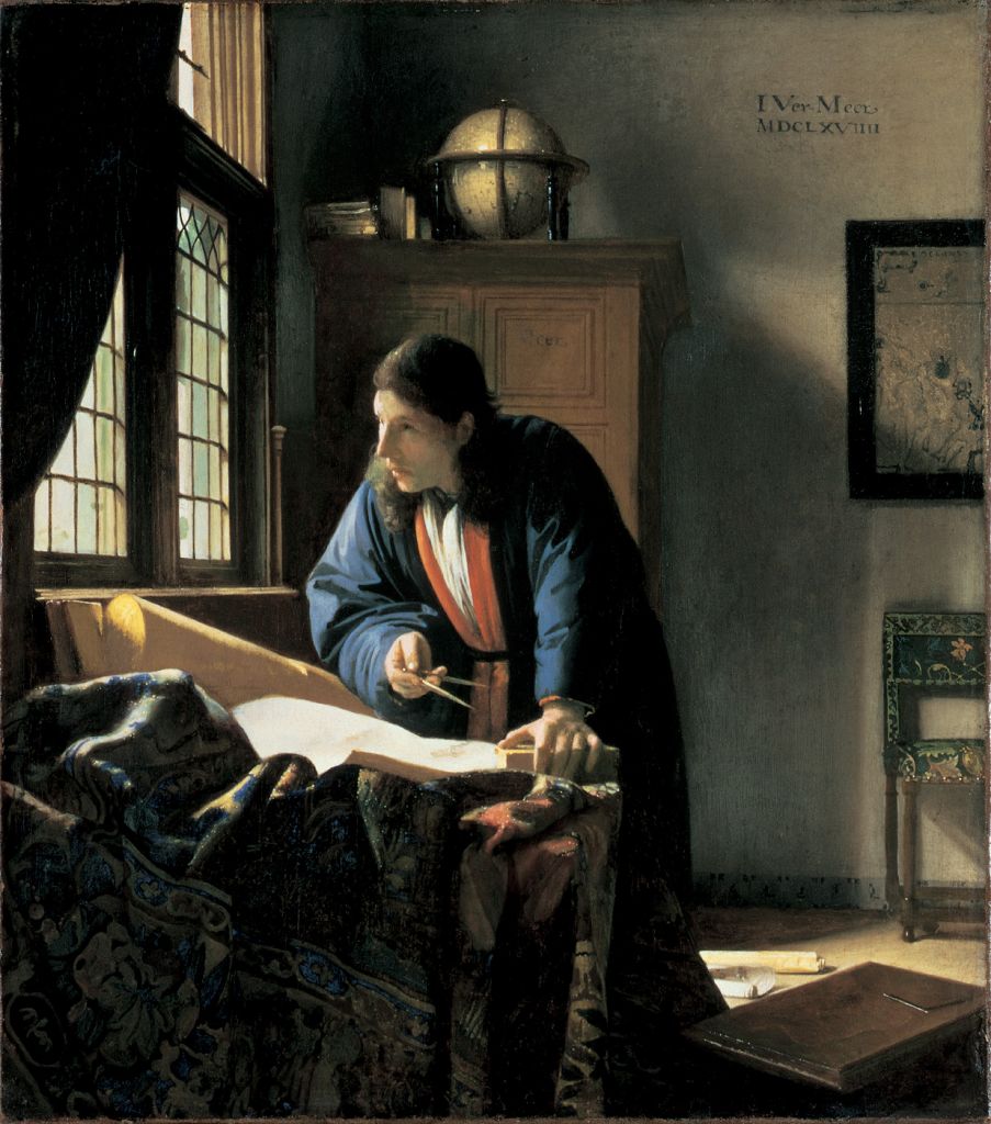 Le géographe | Jan Vermeer van Delft | Guggenheim Bilbao Museoa
