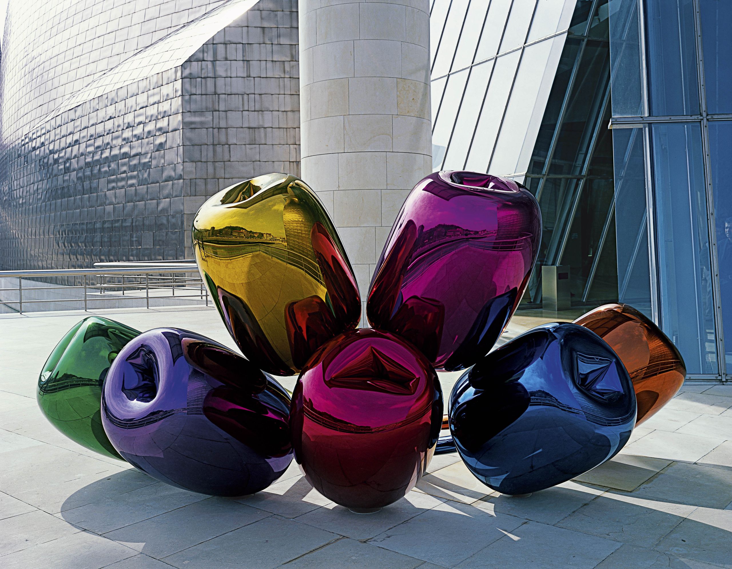 jeff koons glass sculptures
