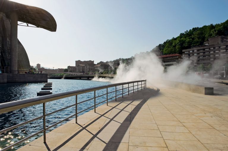 Escultura de niebla n.º 08025 (F.O.G.) | Fujiko Nakaya | Guggenheim Bilbao Museoa