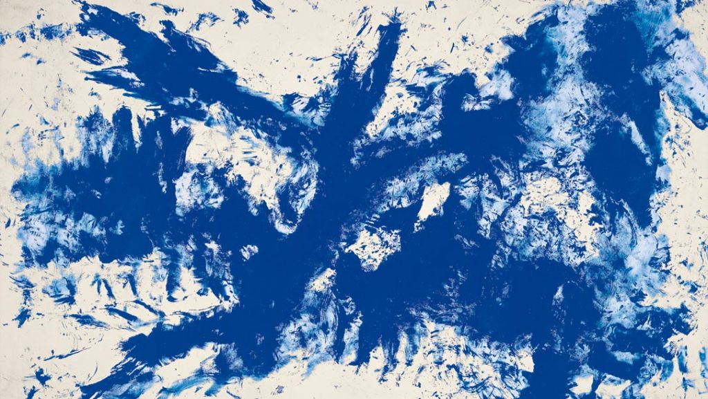 La gran Antropometría azul (ANT 105) | Yves Klein | Guggenheim Bilbao Museoa