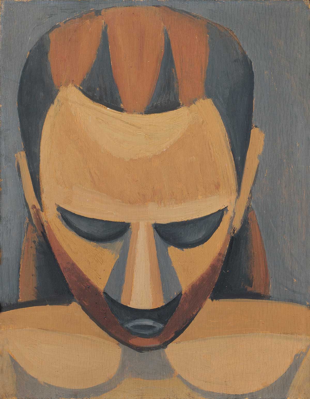 Head of a Man (Tête dhomme), 1908 | Guggenheim Museum Bilbao