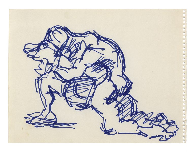 Étude pour Variation sur le thème de La dernière étreinte (Salvataggio) III | Jacques Lipchitz | Guggenheim Bilbao Museoa