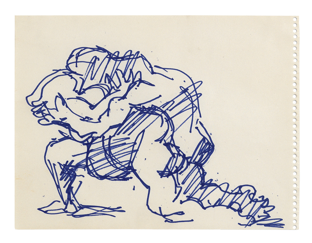 Study for Variation on the Theme of Last Embrace (Salvataggio) III | Jacques Lipchitz | Guggenheim Bilbao Museoa