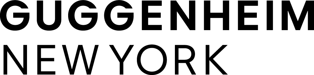 Guggenheim New York Logotype 2 Line Black RGB