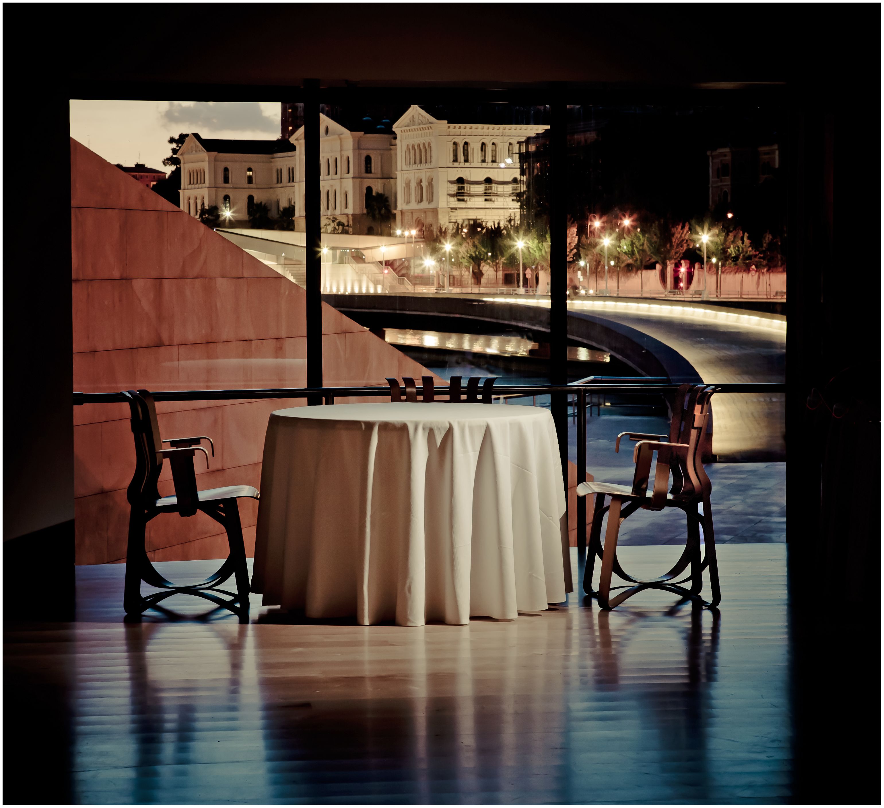 Interior del restaurante Nerua | Guggenheim Bilbao Museoa