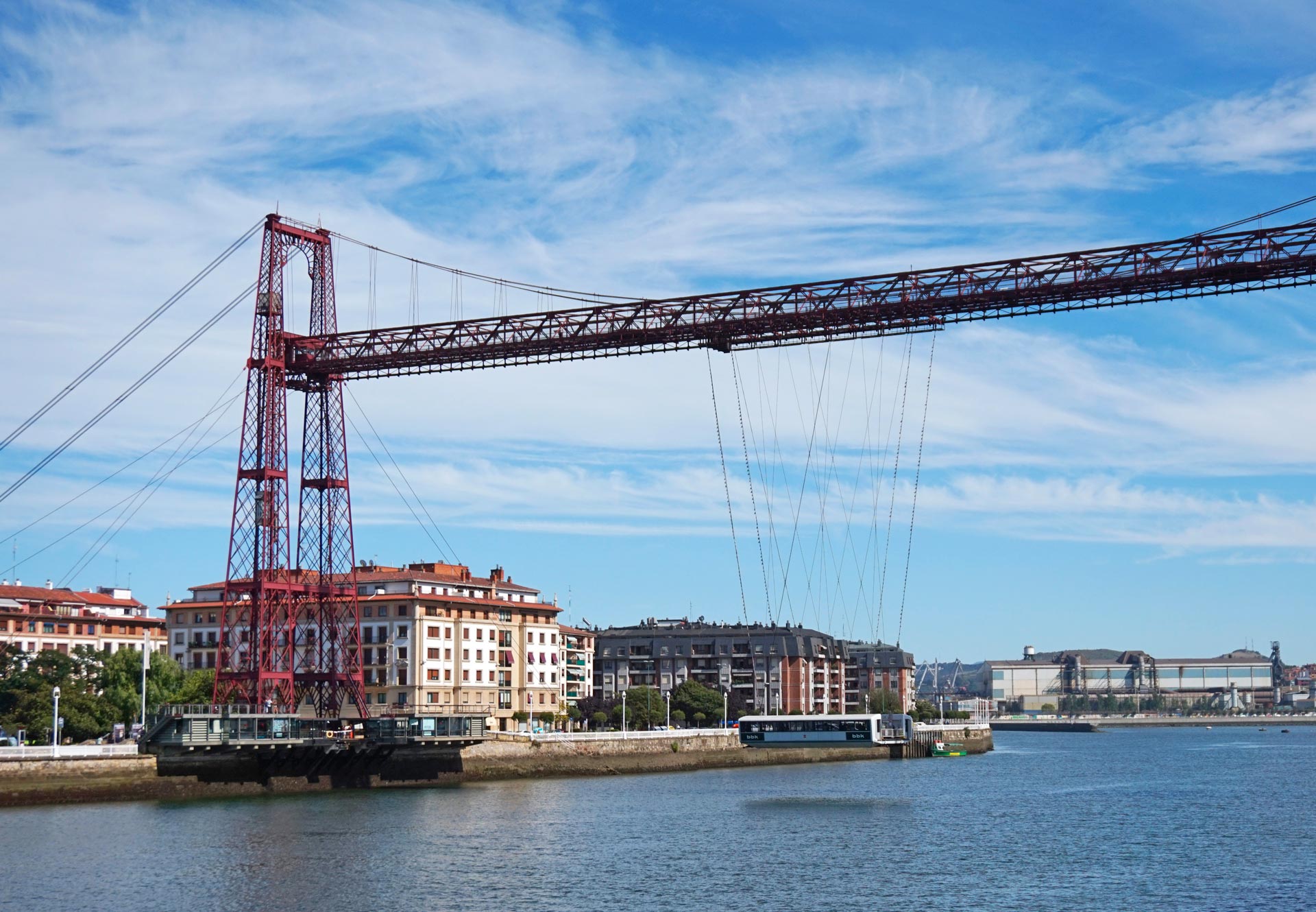 Pont suspendu, Portugalete, Biscaye