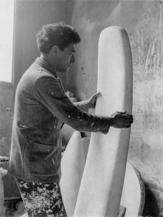 GIACOMETTI'S STUDIO IN PARIS