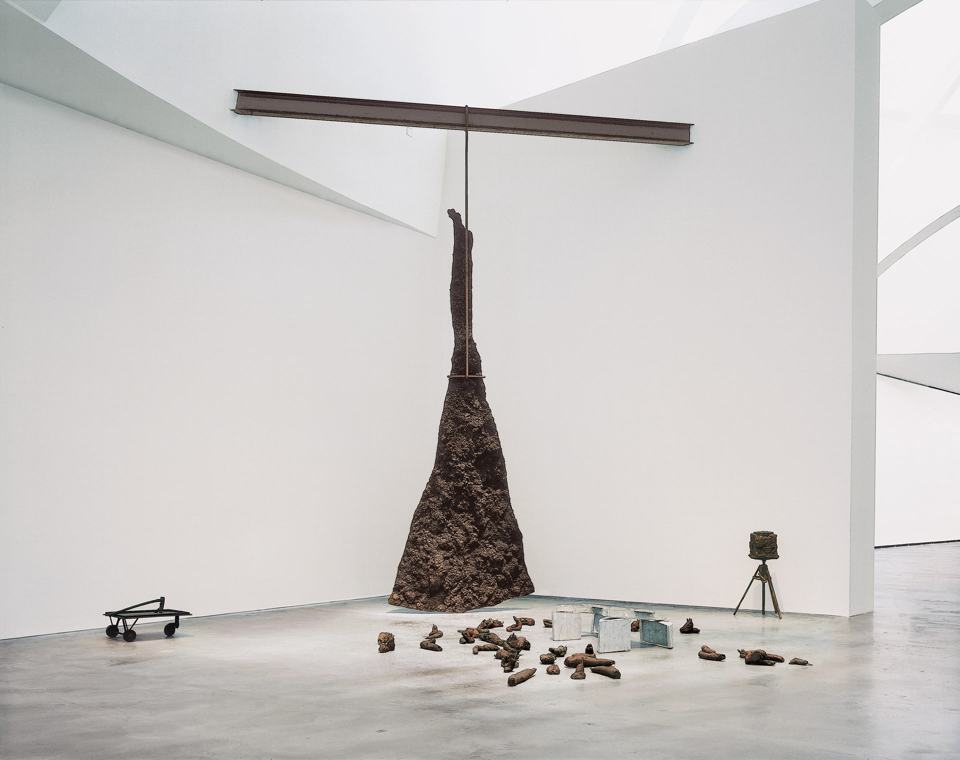 Rayo iluminando un venado | Joseph Beuys | Guggenheim Bilbao Museoa