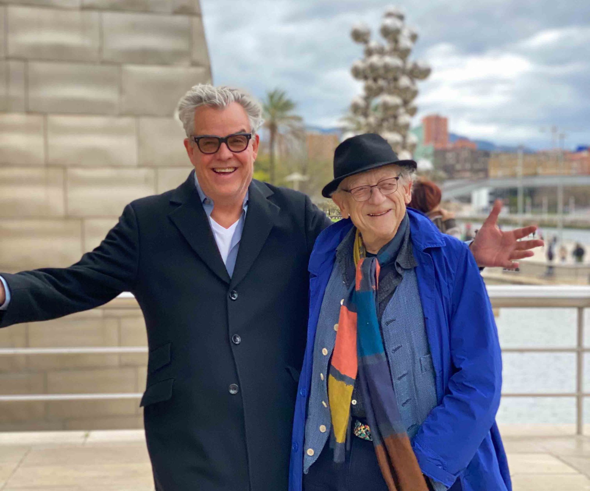 Jeremy Thomas y Danny Huston