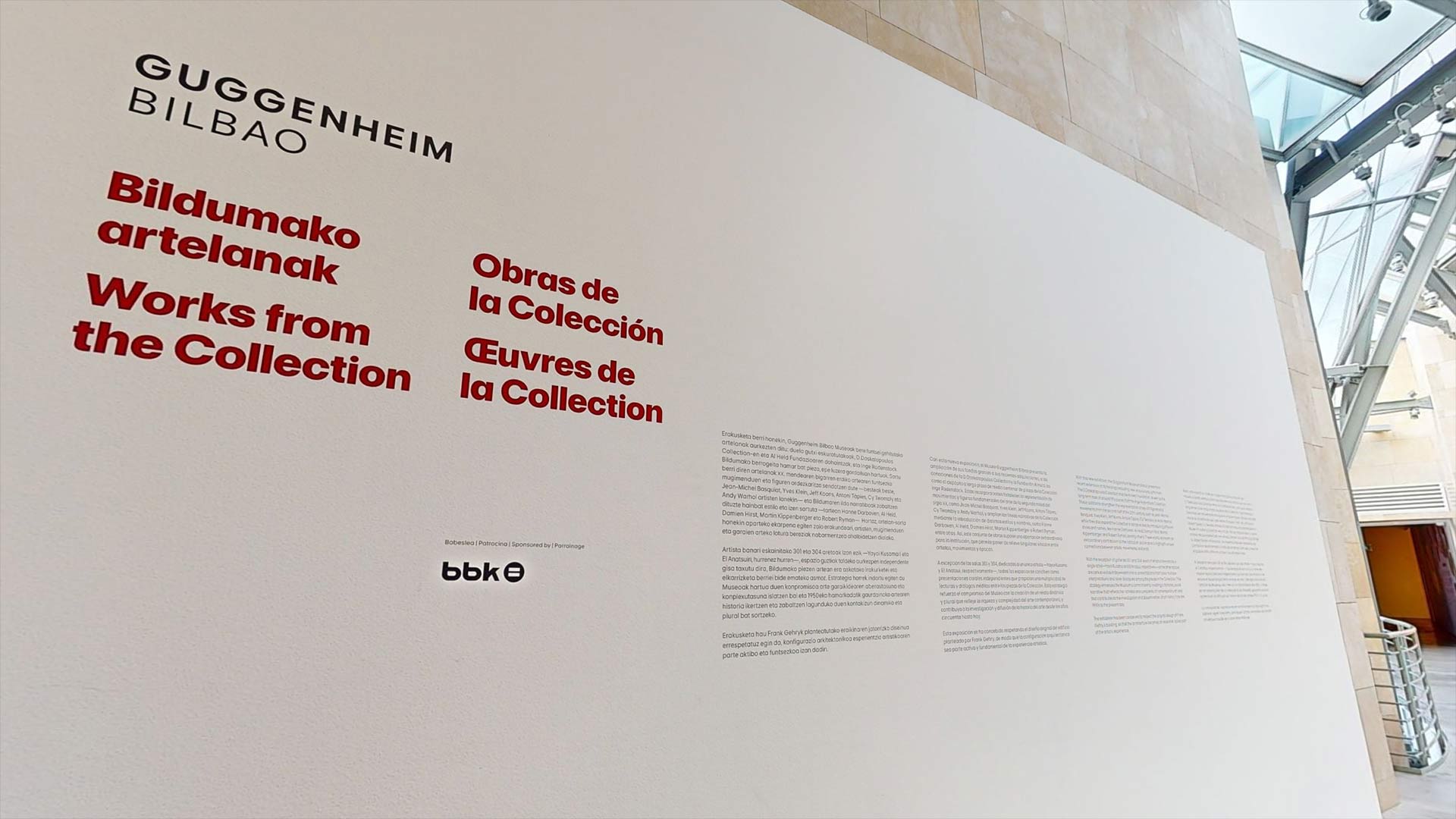 Obras de la Colección del Museo Guggenheim Bilbao